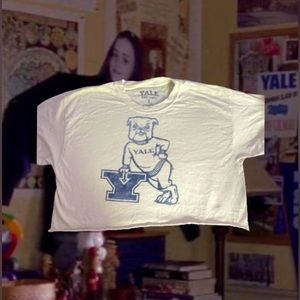 YALE Crop Top